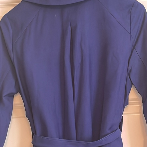 Poema Women’s Deep Purple Long Jacket Great Condition - Picture 7 of 10